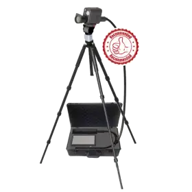 Portable laser obstacle remover