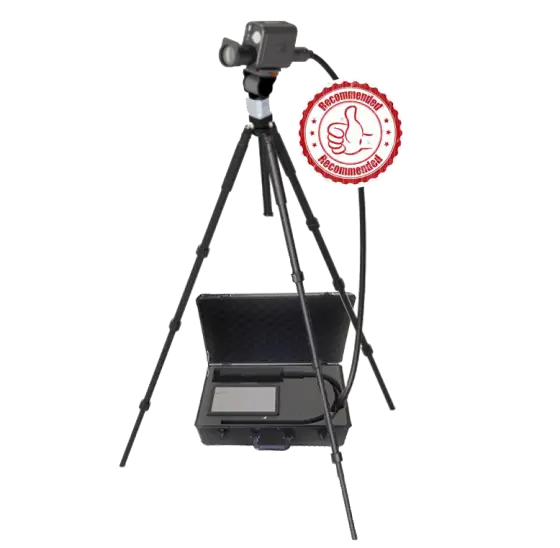 Portable laser obstacle remover