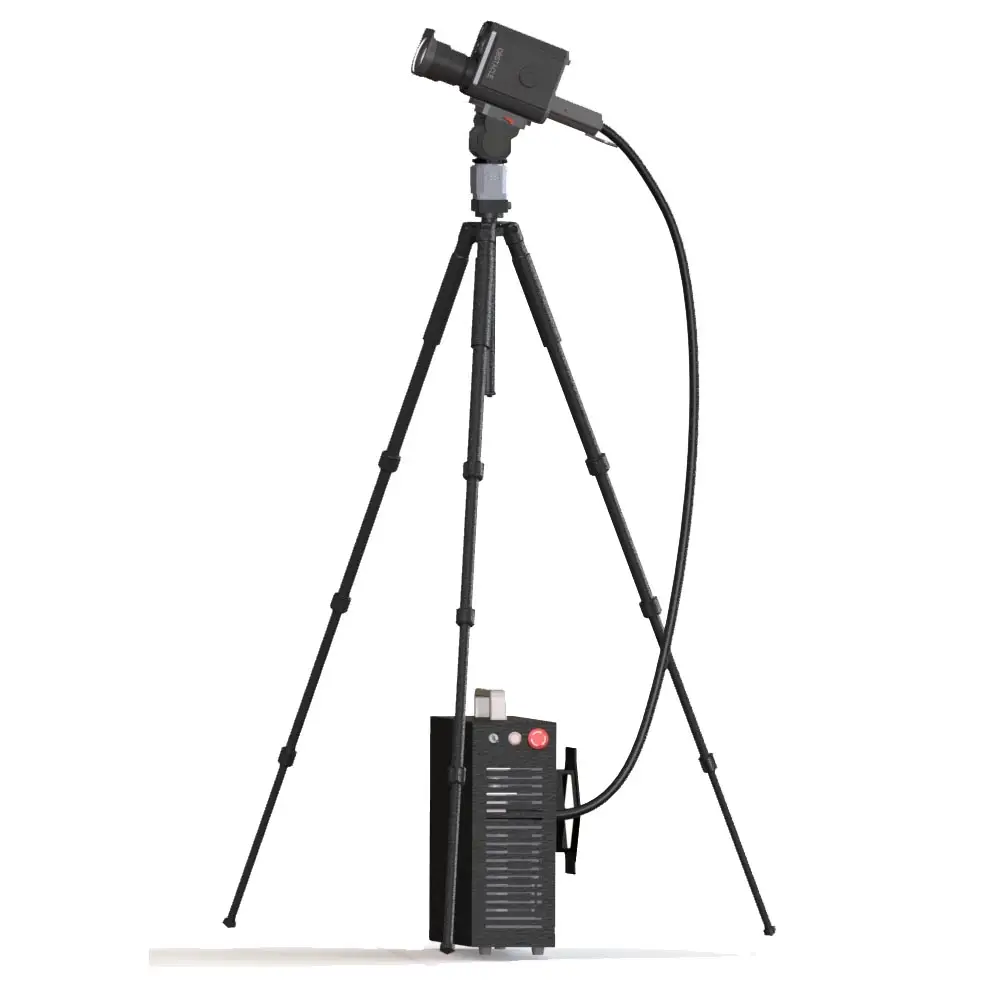 Laser obstacle remover -Split type detachable laser